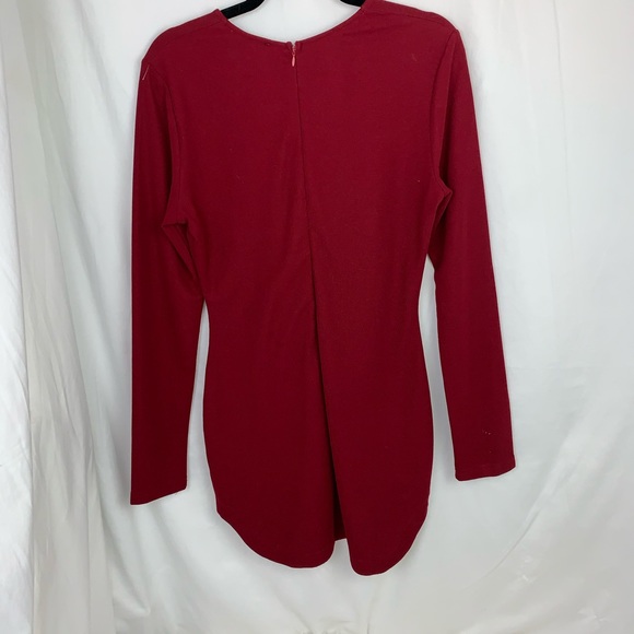 Maddy k...Red criss cross shirt L - Picture 3 of 5